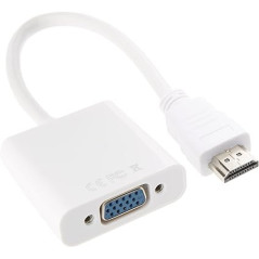 Adaptateur HDTV vers VGA - 25CM - Blanc | Smarty Paris 18e